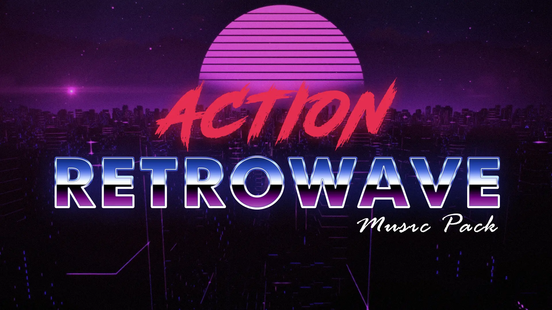 Action RetroWave Music Pack