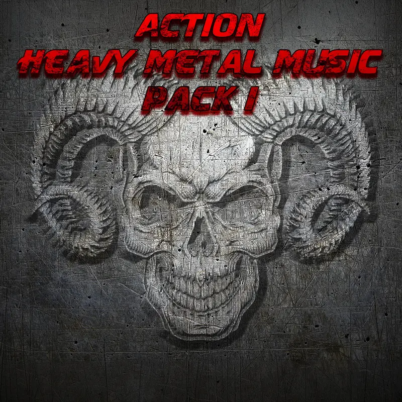Action Heavy Metal Music Pack 1 cover