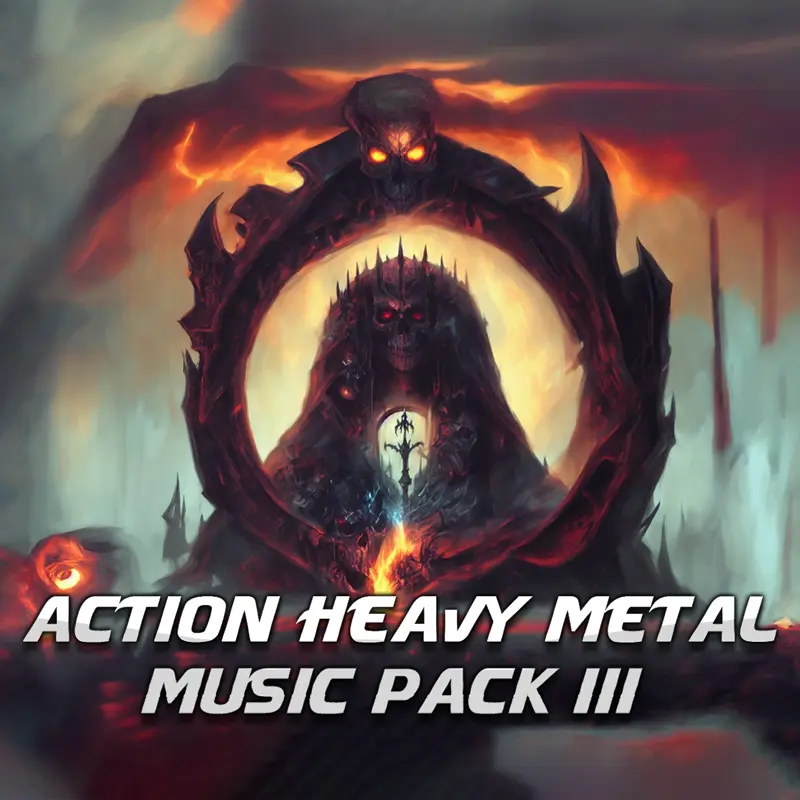 Action Heavy Metal Music Pack 3 cover