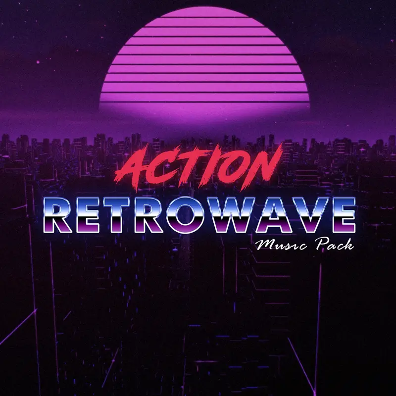 Action RetroWave Music Pack cover